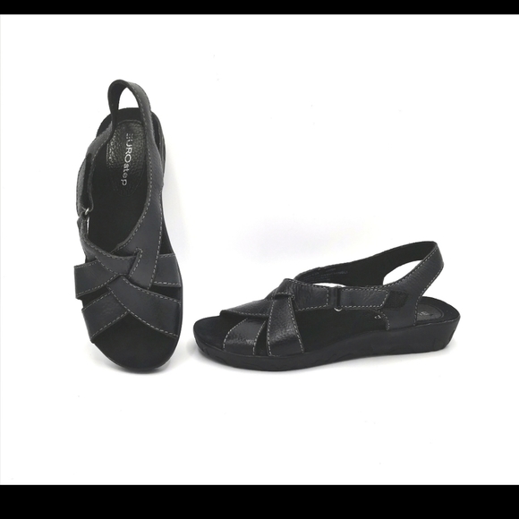 SIZE 6.5M EUROstep Leather Sandals EUC - Picture 3 of 5